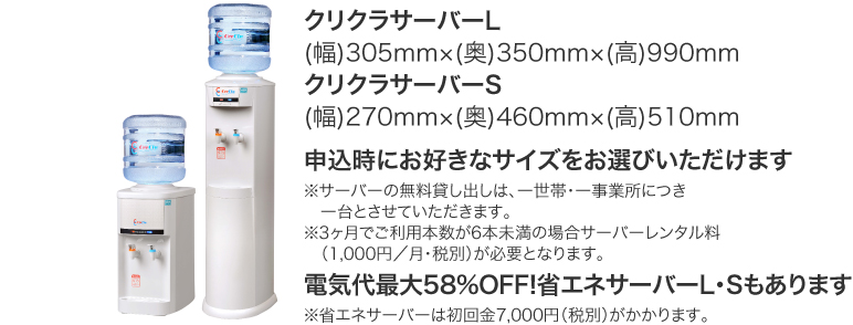 クリクラサーバーについて